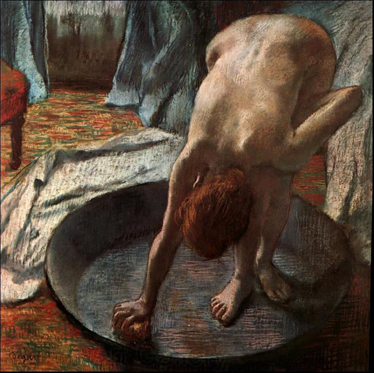 Edgar Degas The Tub